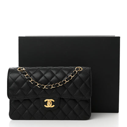 Chanel Caviar Quilted Small Double Flap Black 15 of 15