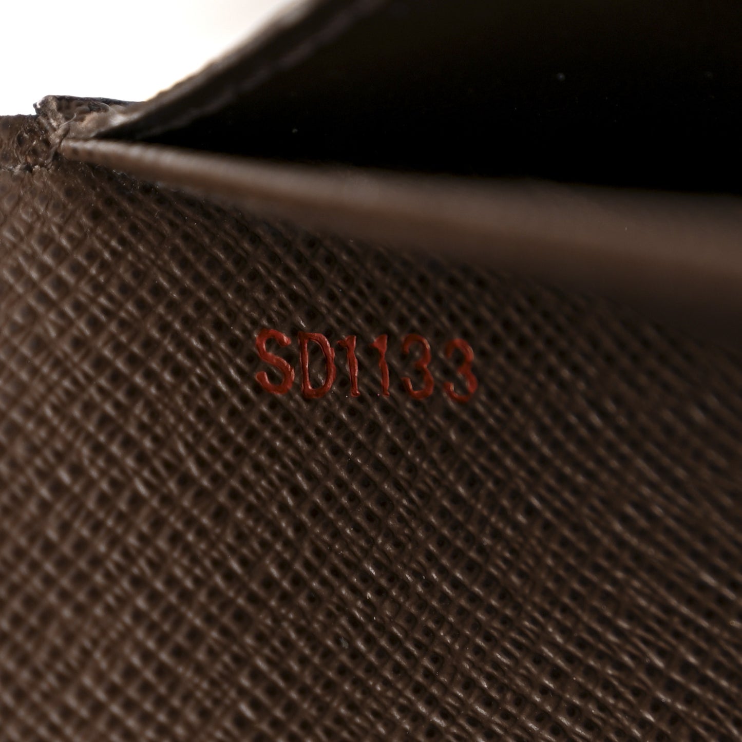 Damier Ebene Sarah Wallet