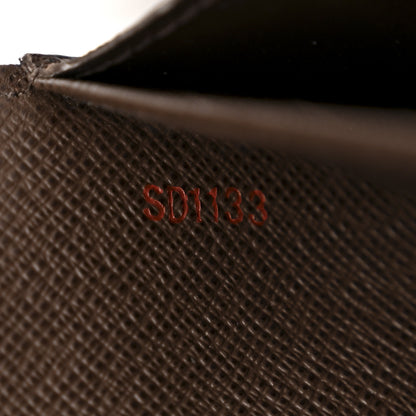 Louis Vuitton Damier Ebene Sarah Wallet 7 of 12