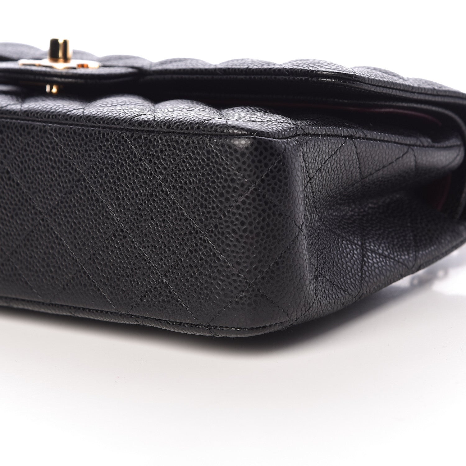 Chanel Caviar Quilted Medium Double Flap Black 10 of 10