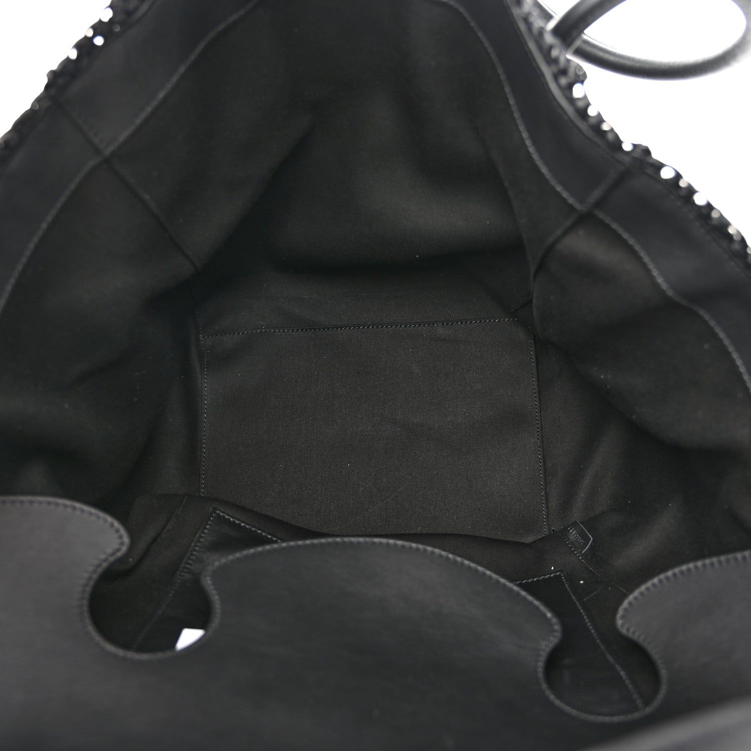 Proenza Schouler Raffia Calfskin Pipe Bag Black 5 of 12