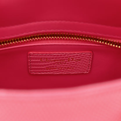 Christian Dior Lizard Mini Lady Dior Pink 6 of 10
