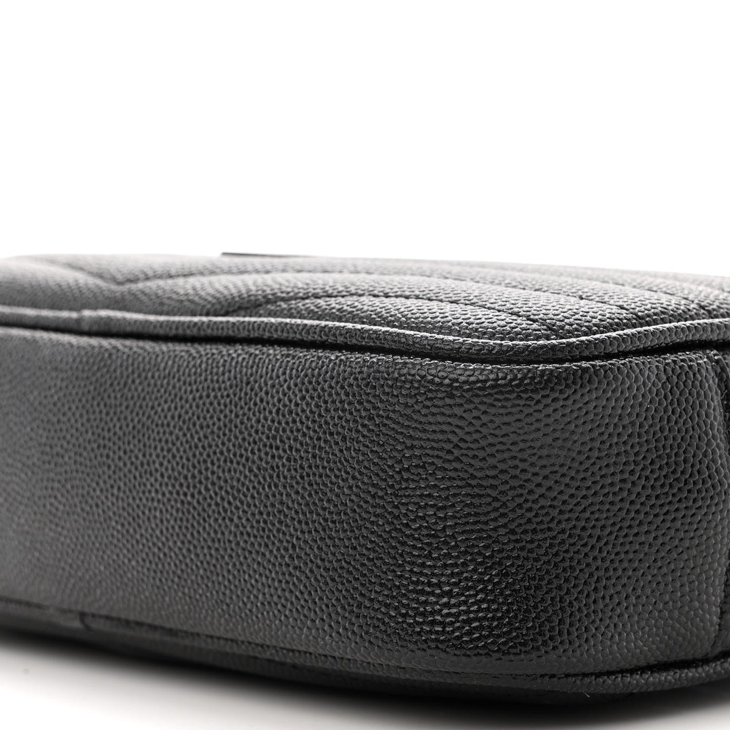Grain De Poudre Matelasse Monochrome Monogram Mini Lou Camera Bag Black