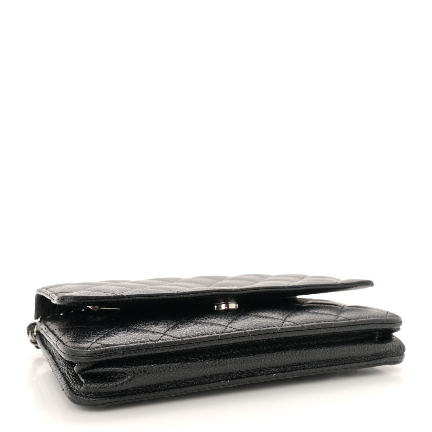 Chanel Caviar Quilted Wallet on Chain WOC Black 4 of 17