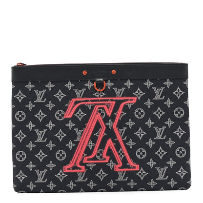 Louis Vuitton Monogram Upside Down Pochette Apollo GM 1 of 10