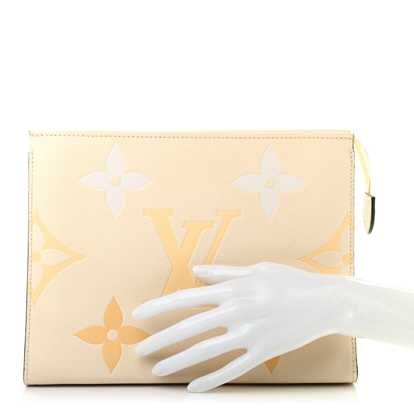 Empreinte Monogram Giant By The Pool Toiletry Pouch 26 Cream Saffron