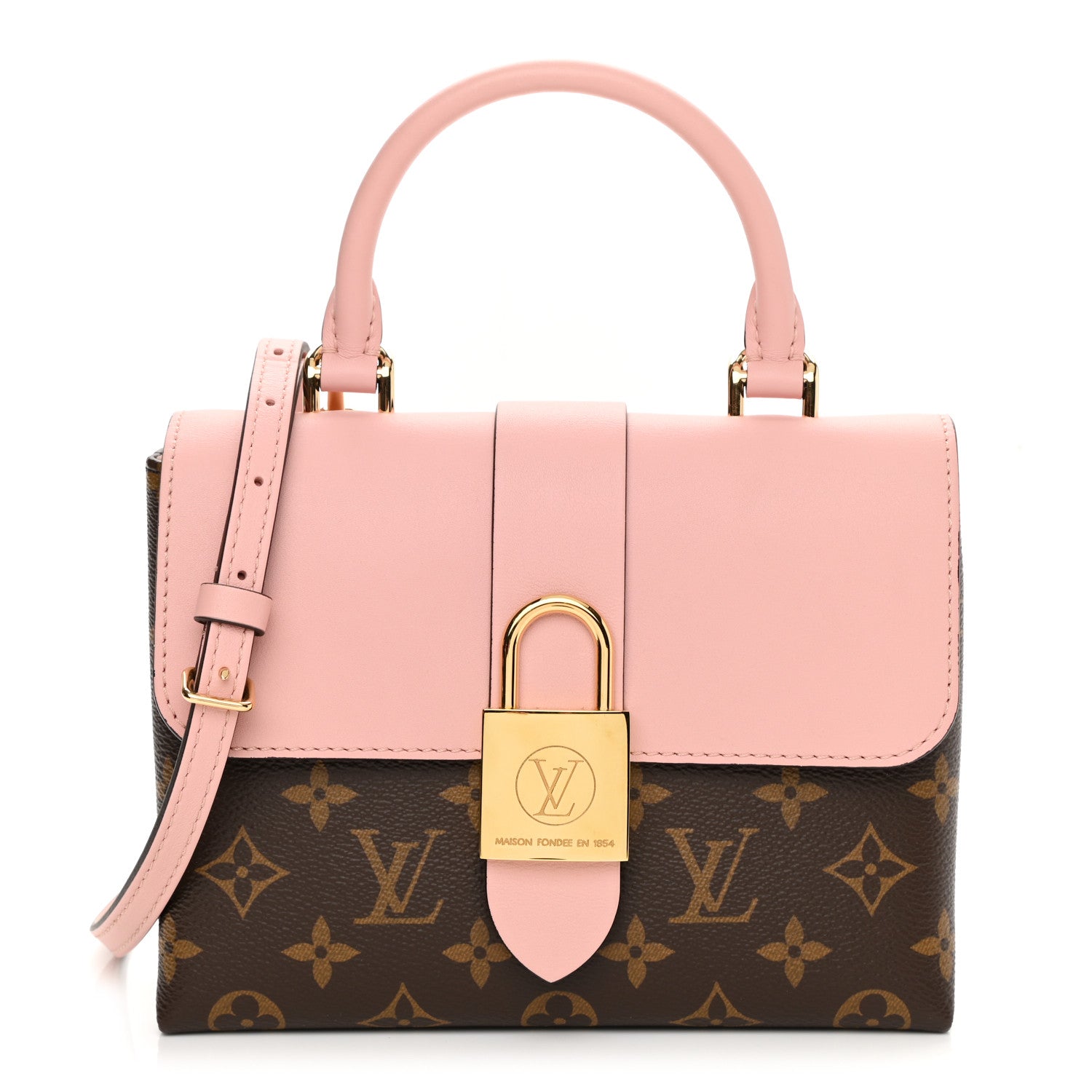 Louis Vuitton Monogram Locky BB Rose Poudre 1 of 9