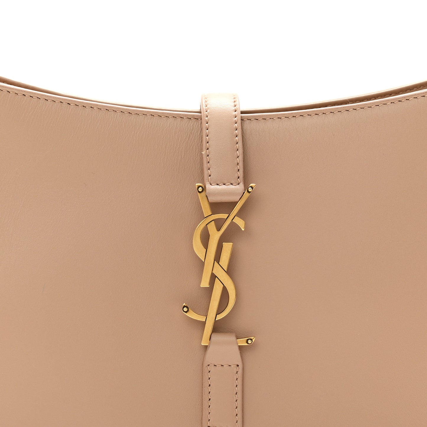 Smooth Calfskin Le 5 A 7 Hobo Taupe