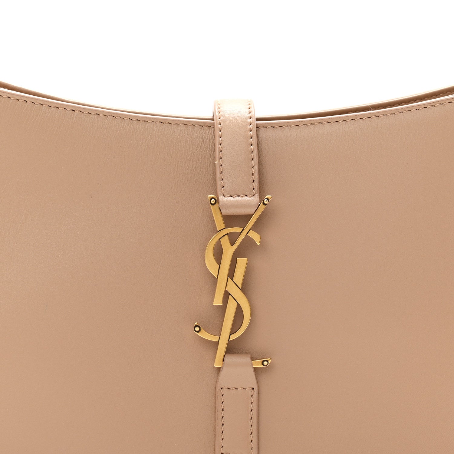Saint Laurent Smooth Calfskin Le 5 A 7 Hobo Taupe 8 of 10