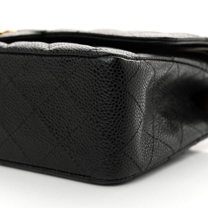 Chanel Caviar Quilted Medium Double Flap Black 10 of 10