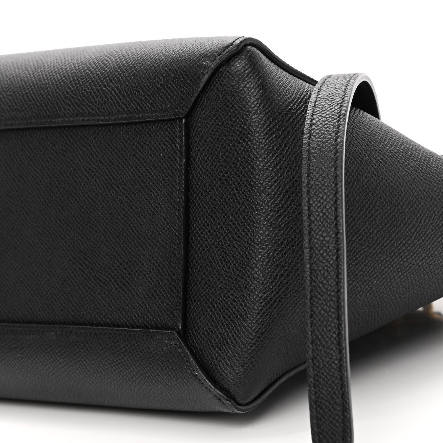 Celine Grained Calfskin Micro Belt Bag Black 10 of 12