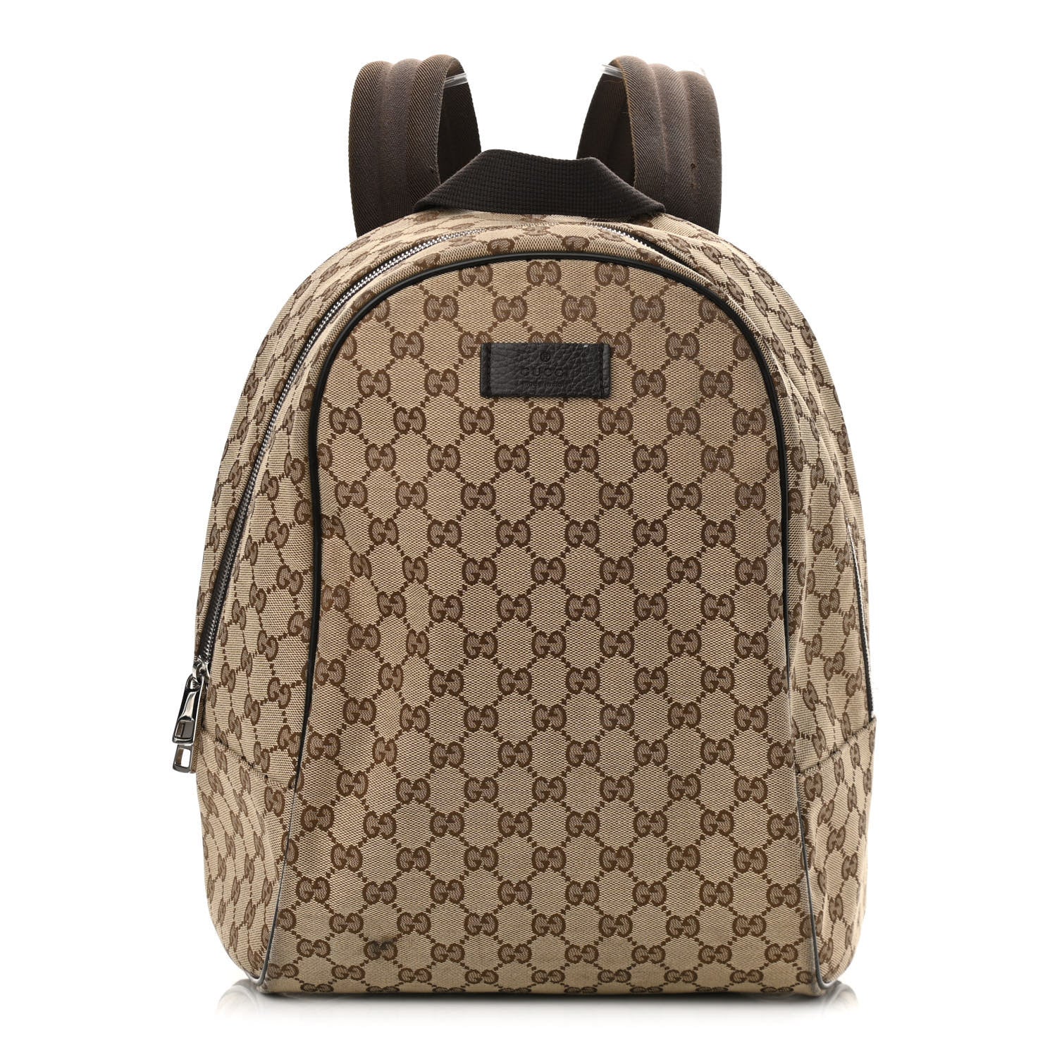Gucci Monogram Travel Backpack Dark Brown 1 of 11