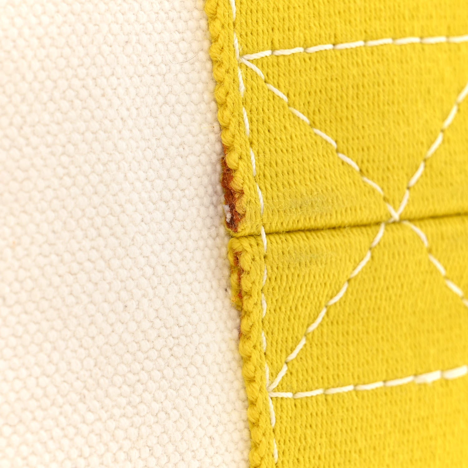 Hermes Canvas Fourre Tout PM Craie Lime 13 of 14