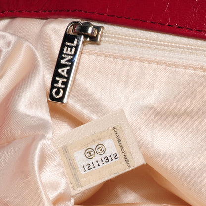 Chanel Lambskin Quilted East West Flap Red 8 of 9
