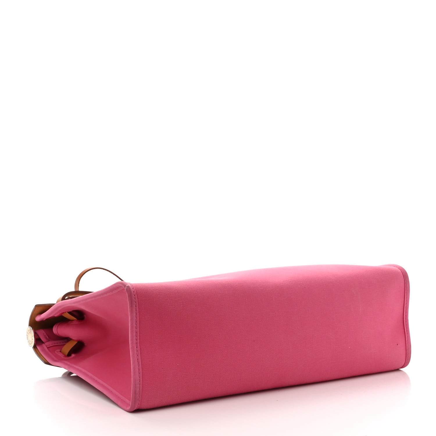 Hermes Vache Hunter Toile Herbag Zip 31 PM Rose Lipstick 5 of 13