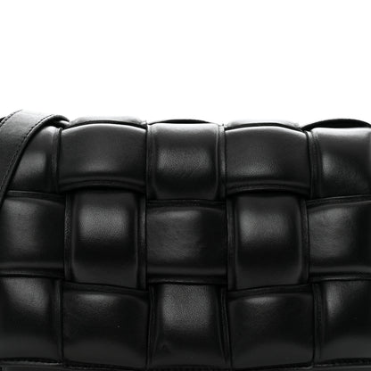 Bottega Veneta Nappa Maxi Intreccio Padded Cassette Crossbody Bag Black 5 of 9