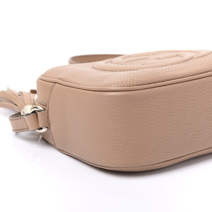 Gucci Pebbled Calfskin Small Soho Disco Bag Rose Beige 5 of 9