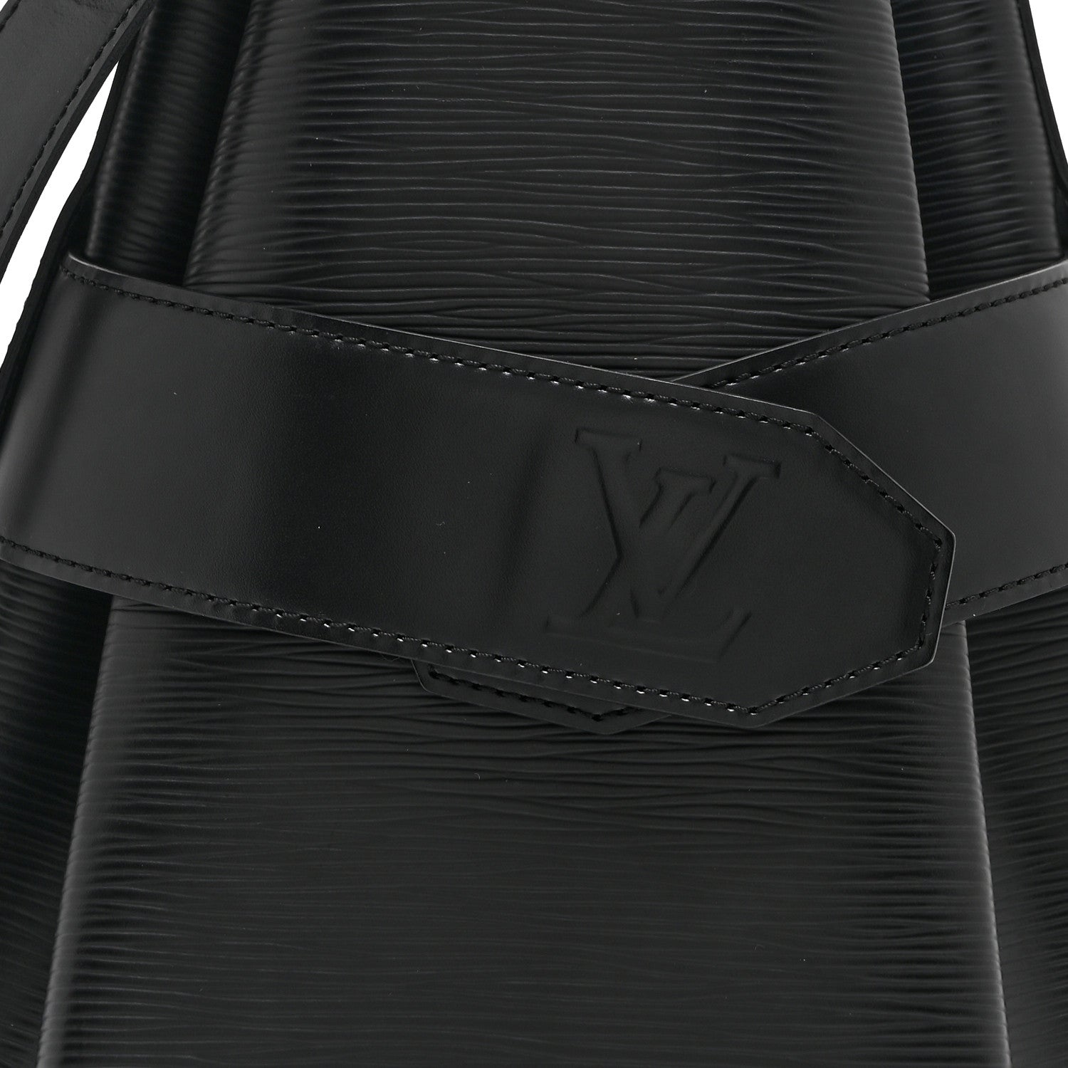 Louis Vuitton Epi Sac D'Epaule Black 8 of 10