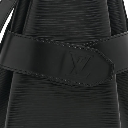 Louis Vuitton Epi Sac D'Epaule Black 8 of 10
