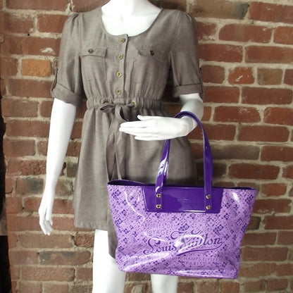 Louis Vuitton Cosmic Blossom PM Tote Bag Violet LTD ED 2 of 8