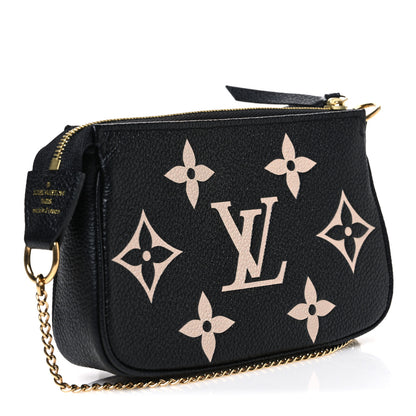 Louis Vuitton Empreinte Monogram Giant Mini Pochette Accessories Black 3 of 6