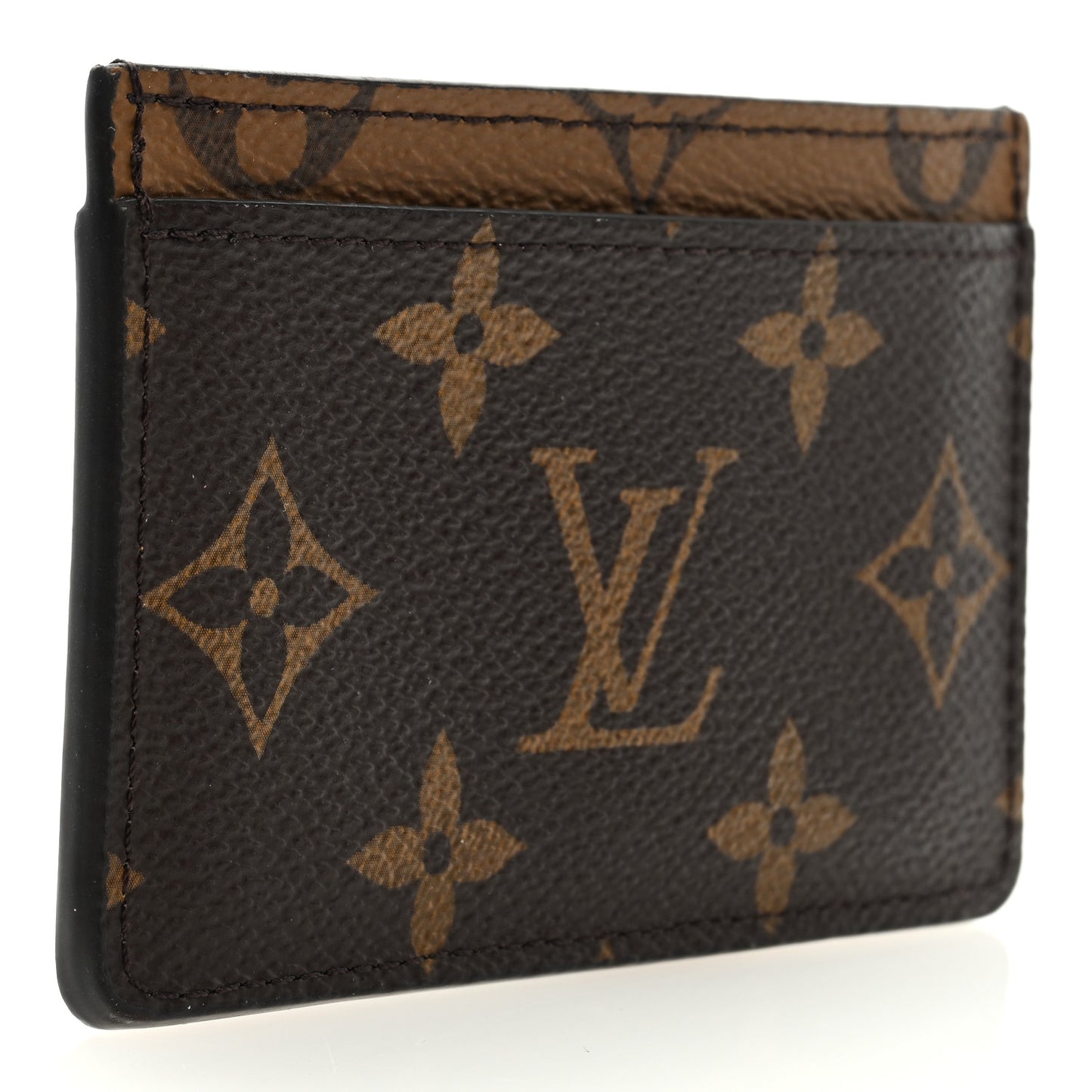 Reverse Monogram Card Holder