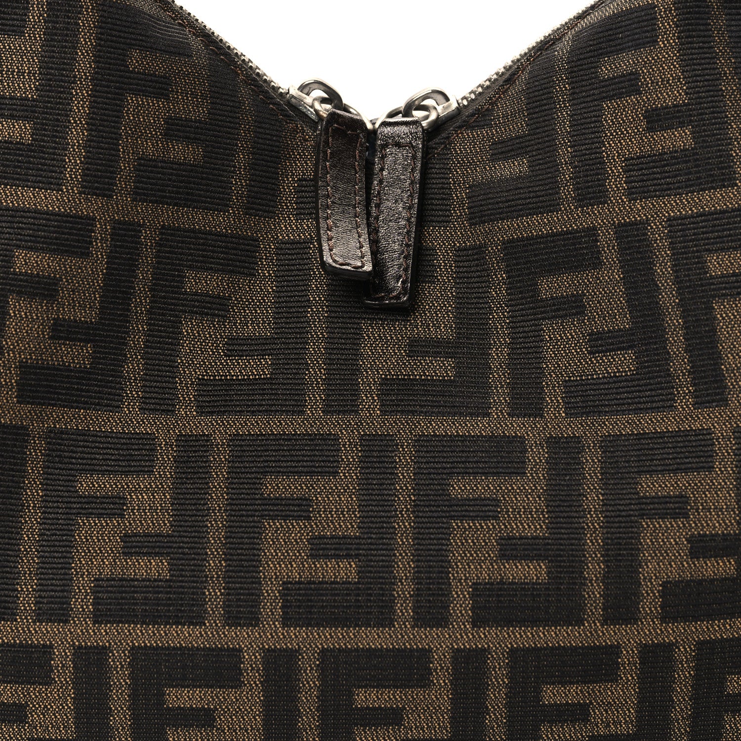 Fendi Zucca Shoulder Bag Tobacco 7 of 10