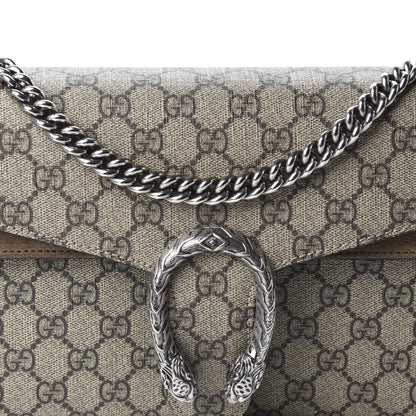 Gucci GG Supreme Monogram Small Dionysus Shoulder Bag Taupe 10 of 11