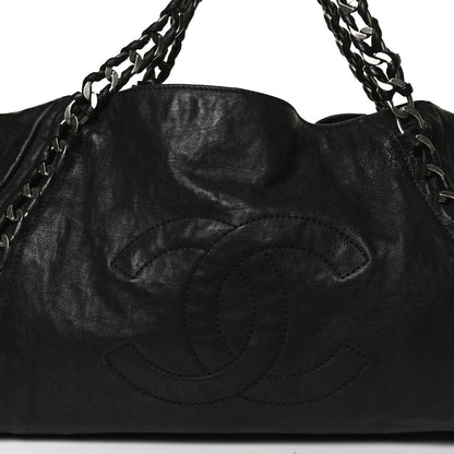 Chanel Calfskin East West Modern Chain Tote Black 14 of 26