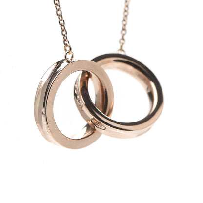 Tiffany Rubedo 1837 Interlocking Circles Pendant Necklace 6 of 7