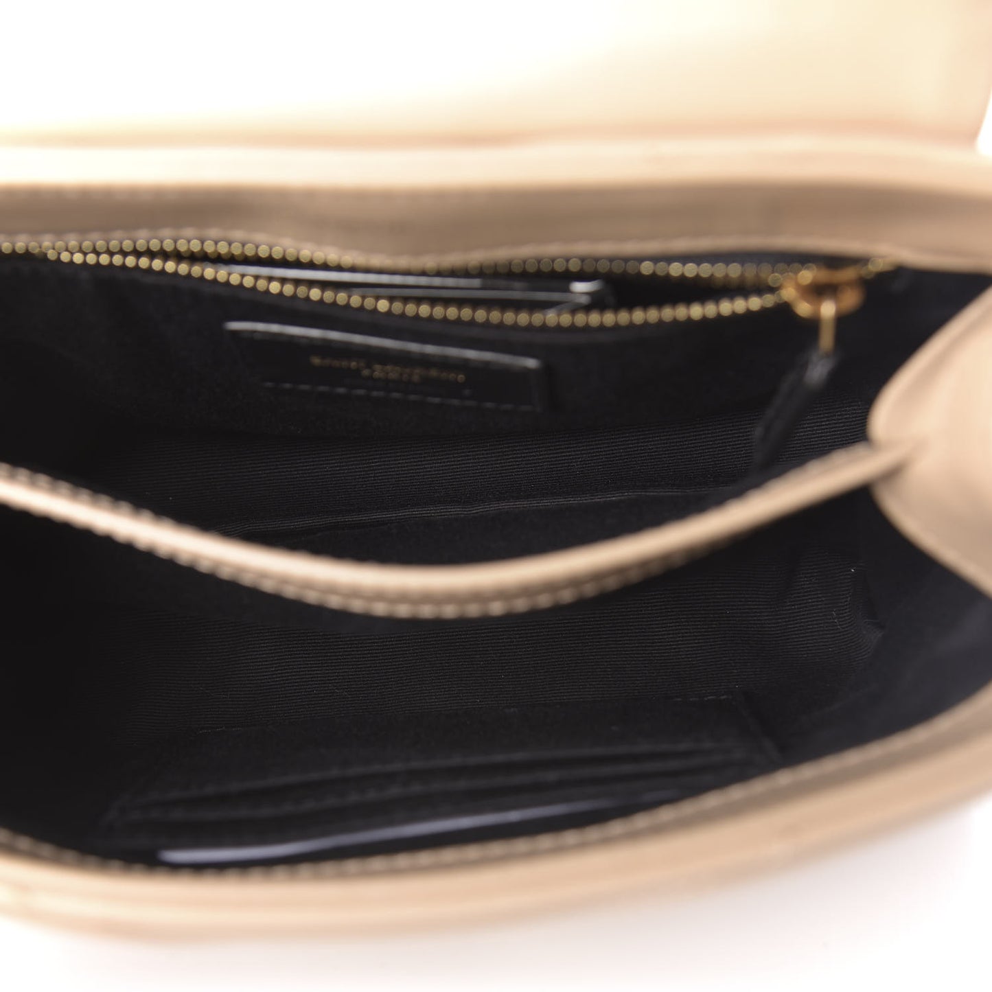 Calfskin Y Quilted Monogram Toy Loulou Crossbody Bag Dark Beige