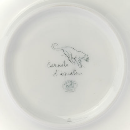 Hermes Porcelain Carnets d'Equateur Bread And Butter Plate 6 of 7
