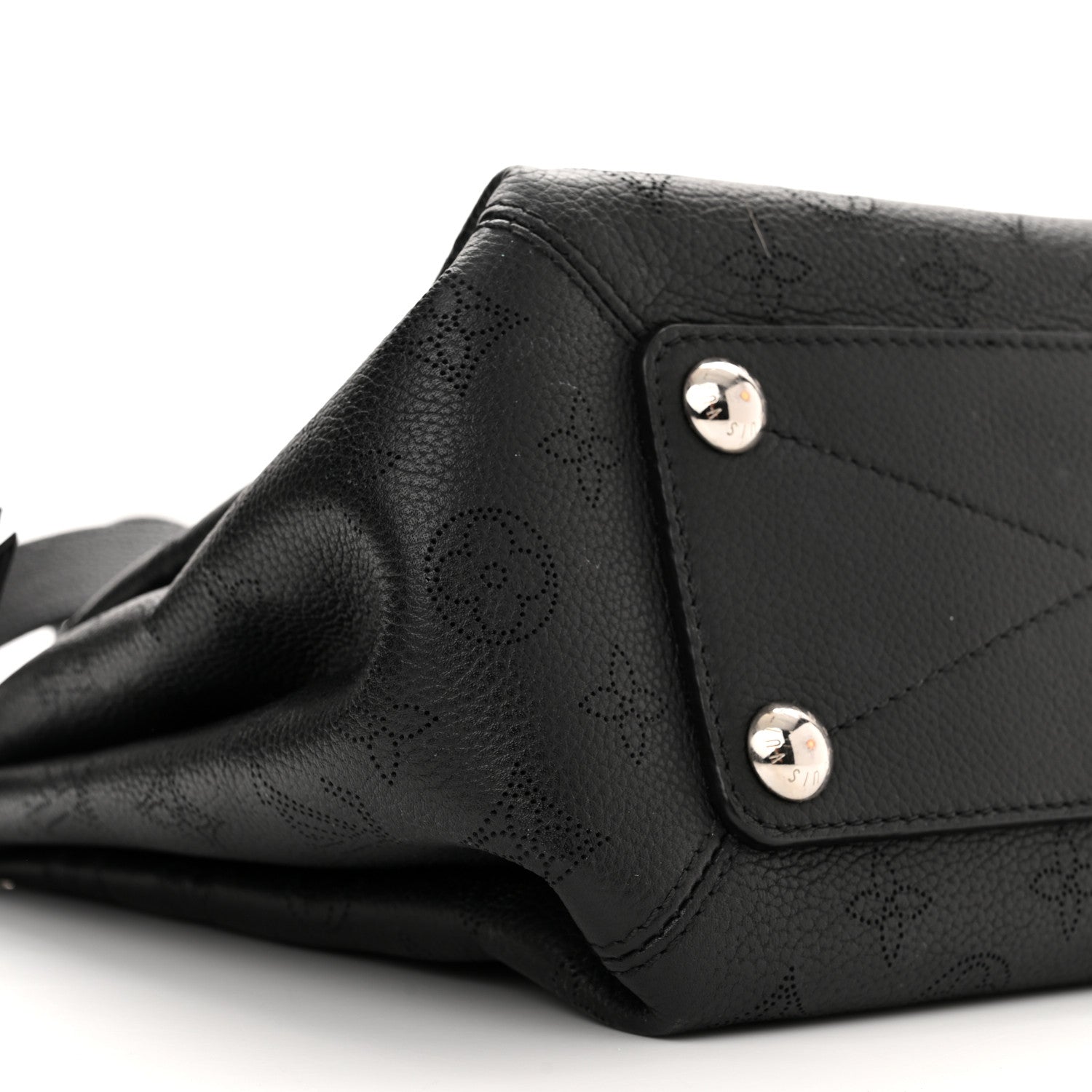 Louis Vuitton Mahina Babylone Chain BB Black 9 of 10