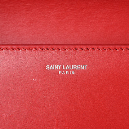 Saint Laurent Calfskin Studded Small Betty Red 7 of 7