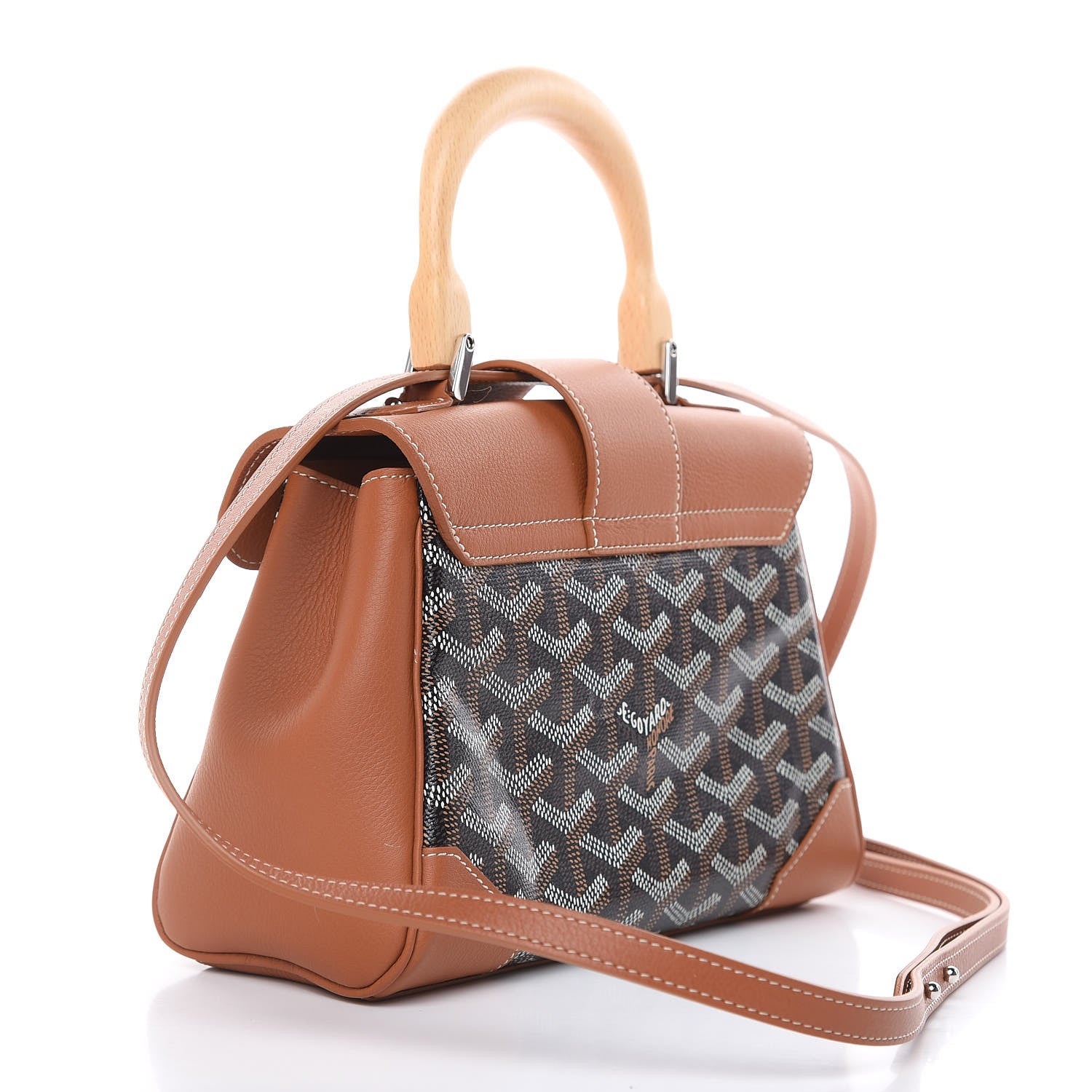 Goyard Goyardine Mini Saigon Black Gold 3 of 9