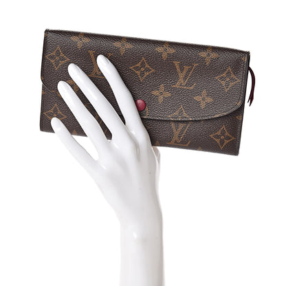 Louis Vuitton Monogram Emilie Wallet Fuchsia 2 of 6