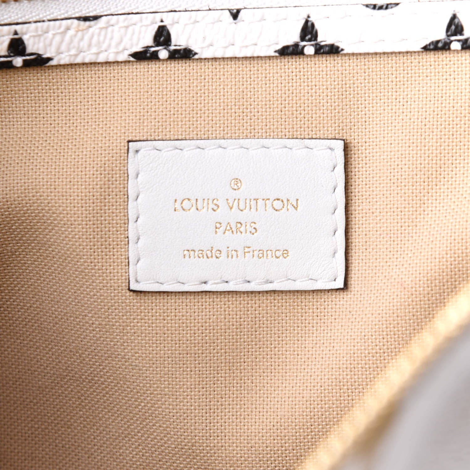 Louis Vuitton Monogram Giant Speedy Bandouliere 30 Kaki Beige 5 of 11