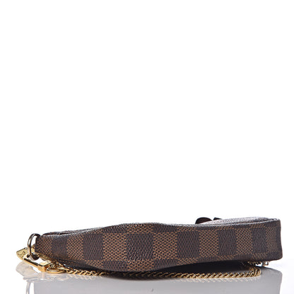 Louis Vuitton Damier Ebene Mini Pochette Accessories 4 of 8
