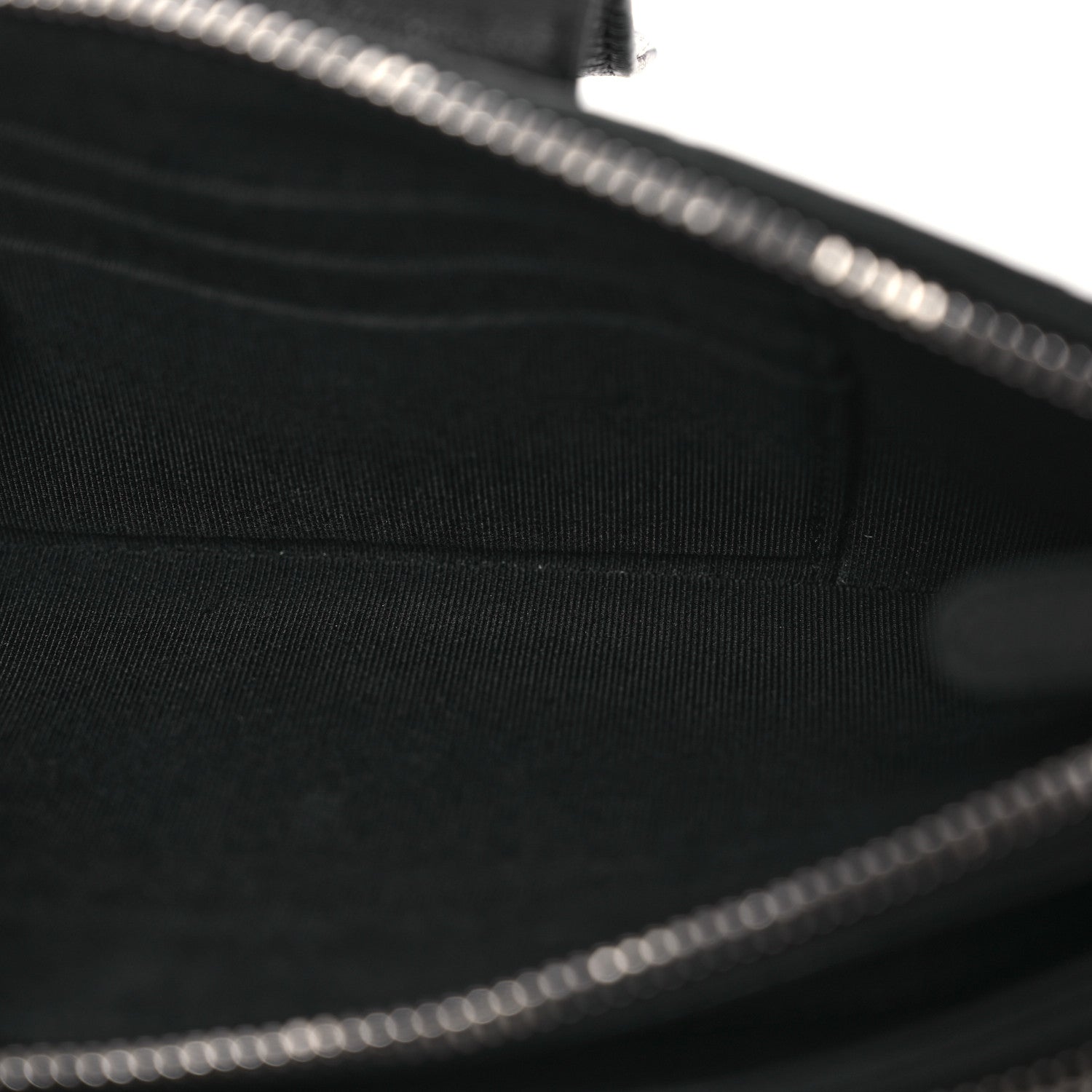 Chanel Goatskin Quilted CC Box Clutch With Chain Black 7 of 16