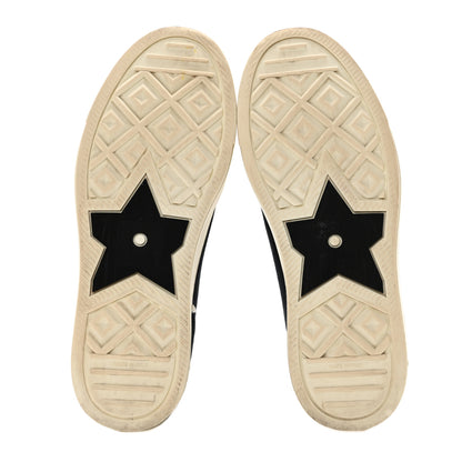 Christian Dior Canvas Dot Walk'N'Dior Low Top Sneakers 35.5 Black 5 of 13