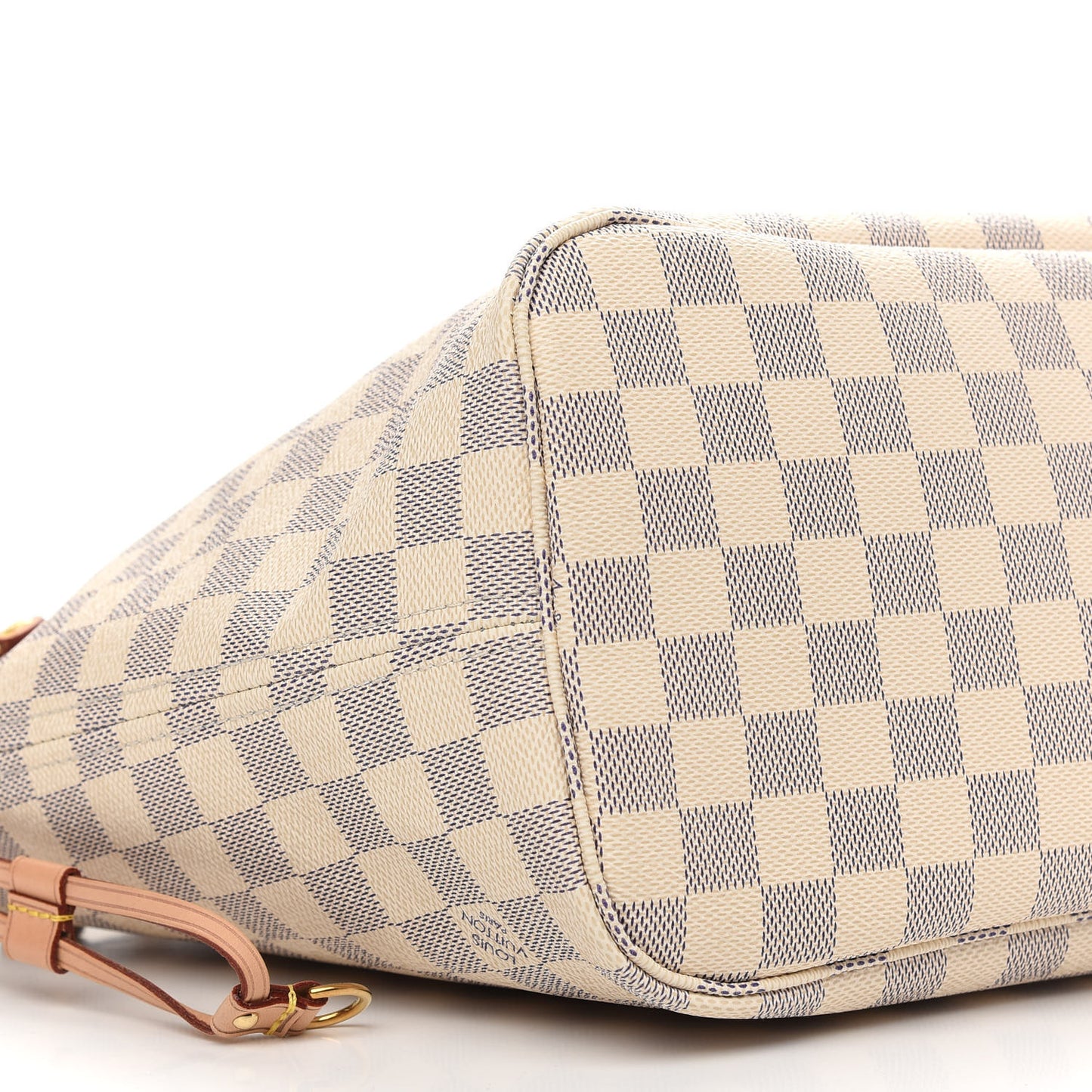 Damier Azur Neo Neverfull MM Rose Ballerine