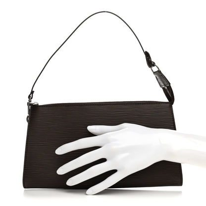 Louis Vuitton Epi Pochette Accessories 24 Cassis 2 of 7