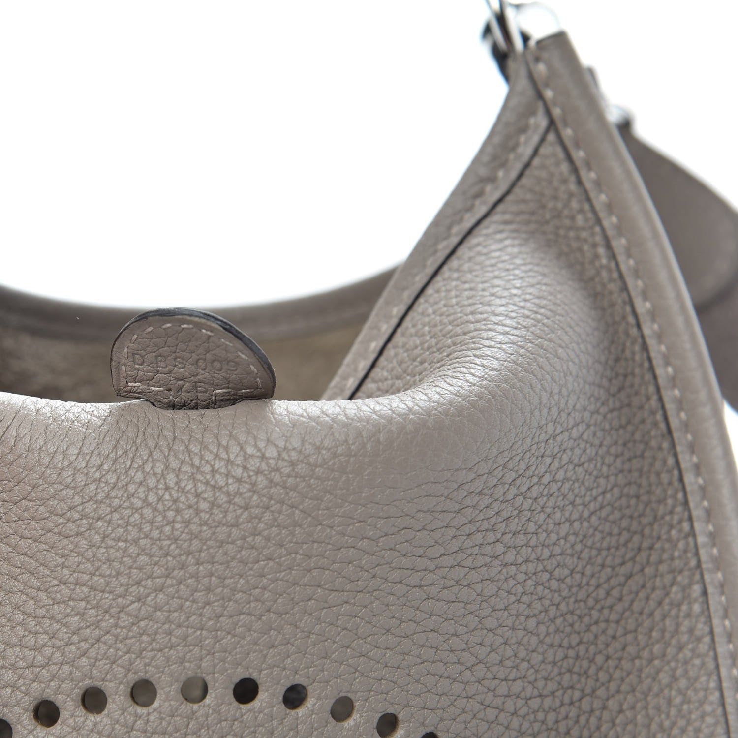 Hermes Taurillon Maurice Evelyne TPM Gris Asphalte 7 of 10