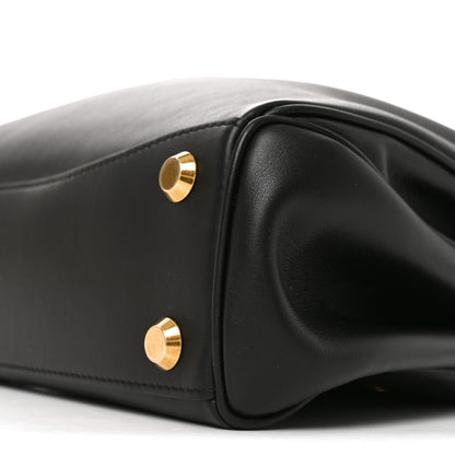 Balenciaga Natural Smooth Calfskin Medium Rodeo Top Handle Handbag Black 10 of 10