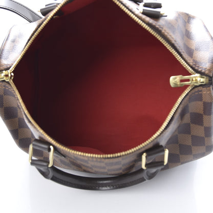 Louis Vuitton Damier Ebene Speedy Bandouliere 30 5 of 11