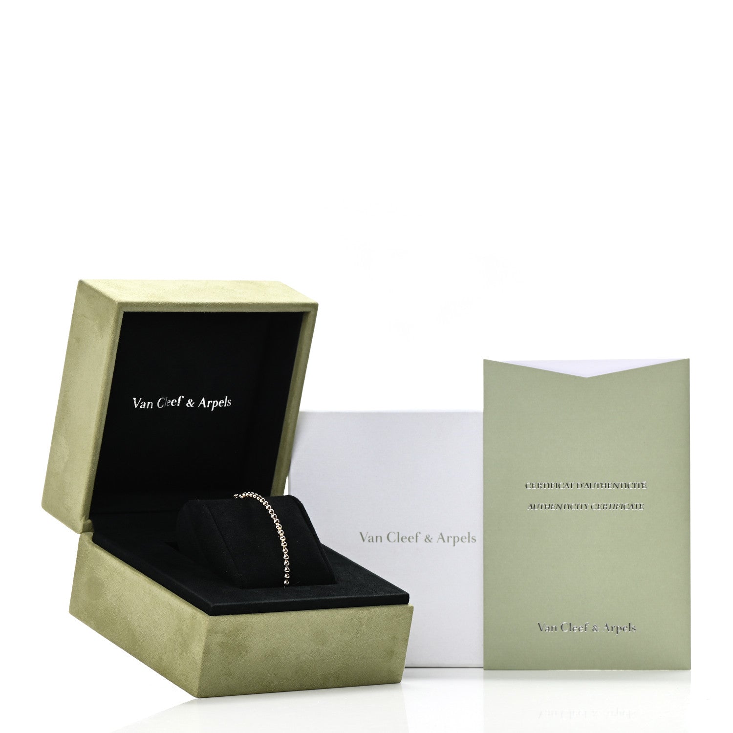 Van Cleef & Arpels 18K Yellow Gold Perlee Pearls of Gold Bracelet M 4 of 4