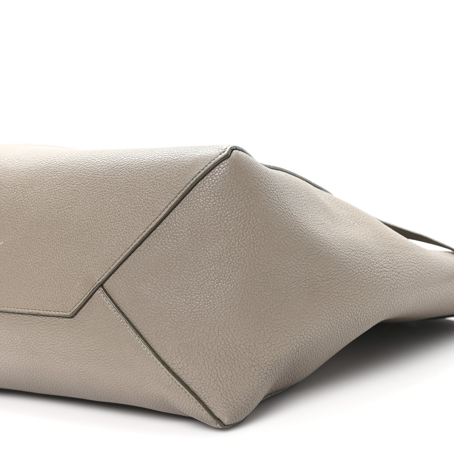 Celine Soft Grained Calfskin Small Belt Cabas Phantom Taupe 9 of 10