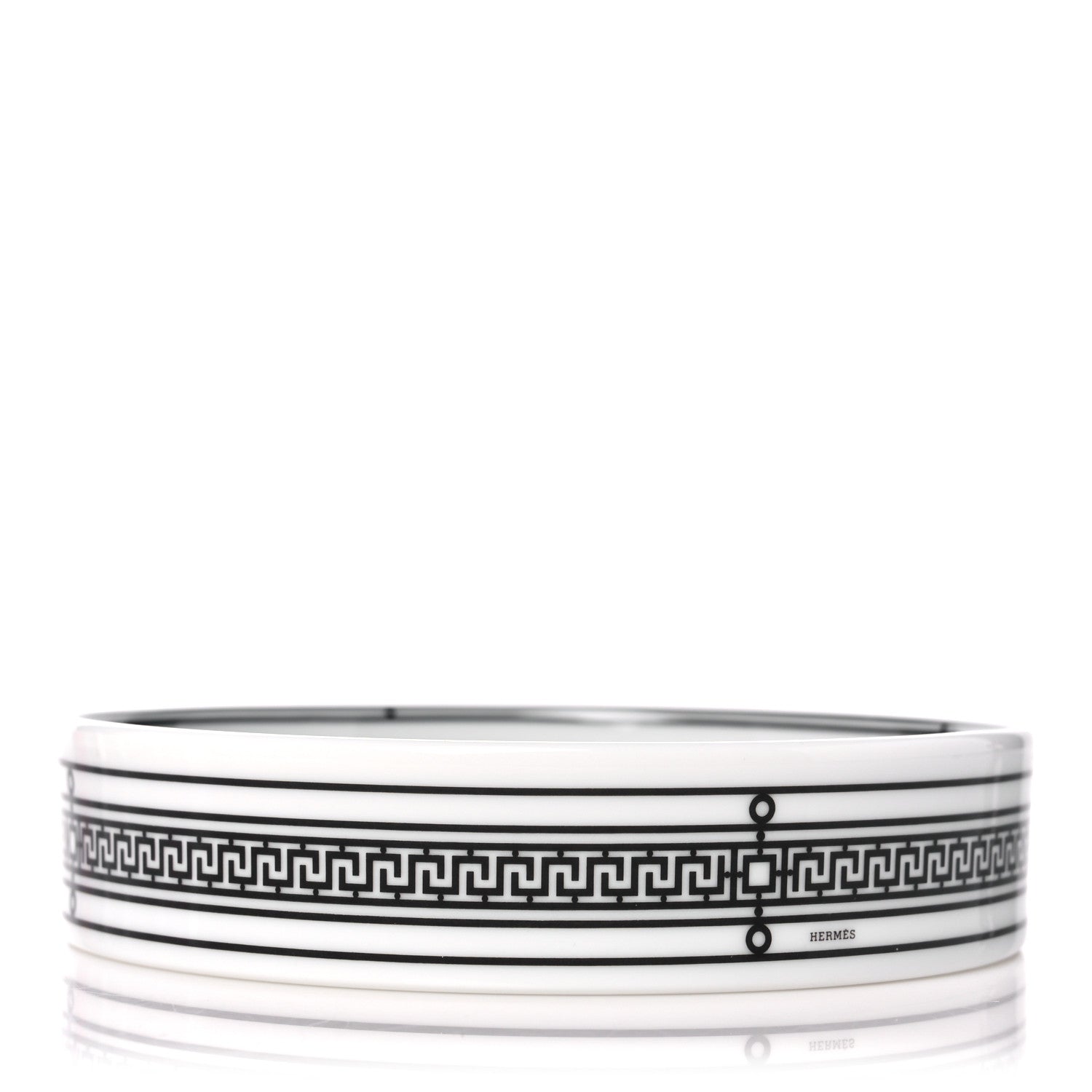 Hermes Porcelain H Deco Small Bowl Black 4 of 9