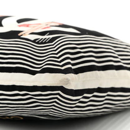 Chanel Canvas CC Paris Venice Bon Bon Tote Black White 10 of 11