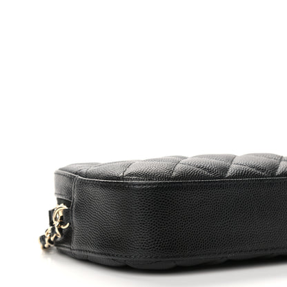Chanel Caviar Quilted Vanity With Chain Black 7 of 10